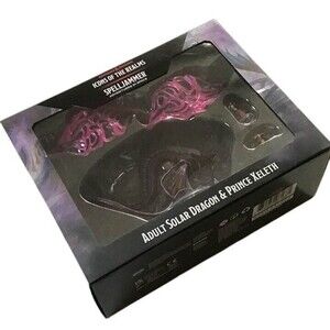 Icons Realms D&D Spelljammer Adult Solar Dragon Prince Xeleth Miniature NEW